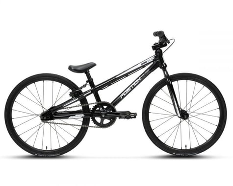 Position One 2022 20" Mini BMX Bike (Black/White) (17.25" Toptube)